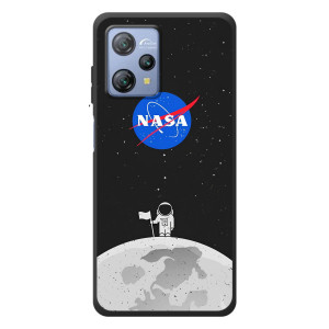 Силіконовый бампер з принтом "Наса" на Blackview A53 – Космонавт NASA