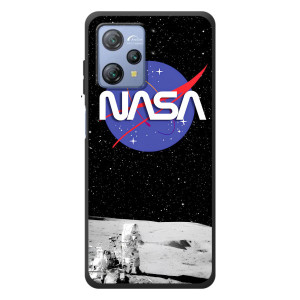 Силіконовый бампер з принтом "Наса" на Blackview A53 – Nasa на місяці