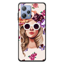 Чехол с картинкой Модные Девчонки Blackview A53 (Девушка в очках)