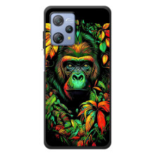 Чехол с Обезьянами Blackview A53 - (AlphaPrint) – Обезьяна в тропиках