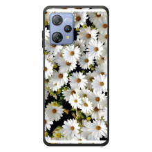 Чехол с ромашками на Blackview A53 – Рамка в ромашках