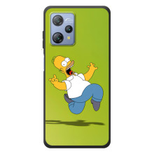 Чехол с Симпсонами для Blackview A53 (VPrint) – Гомер Симпсон