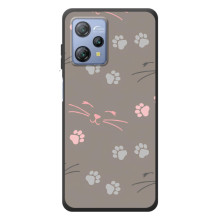 Чехол с рисунком кот на Blackview A53 (Лапы и усы)