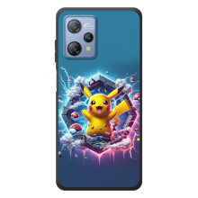 Чехол с Пикачу на Blackview A53 – Лого Пикачу