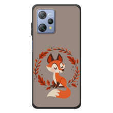 Чехол с принтом лисички на Блэквю А53
