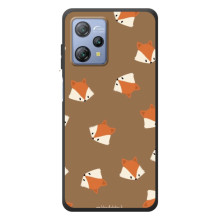 Чехол с принтом лисички на Блэквю А53 – Маленькие лисички