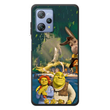 Печатный чехол с принтом Шрек для Blackview A53 – Шрек и Фиона