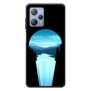 Летний Чехол на Blackview A53 – Синий Водопад