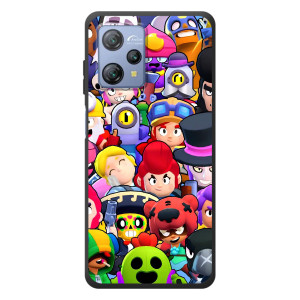 Силиконовый Чехол на Blackview A53 с картинкой Brawl Stars – Персонажи