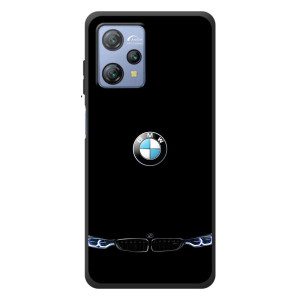 Силиконовый бампер с картинкой машины на Blackview A53 – Черный BMW