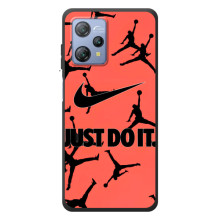 Силиконовый Чехол Nike Air Jordan на Блэквью А53