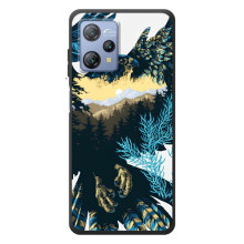 Силиконовый чехол с птичкой на Blackview A53 (Яркий Орел)