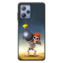 Чехол з героями Клеш Рояль для Blackview A53 (Скелет с бомбой)