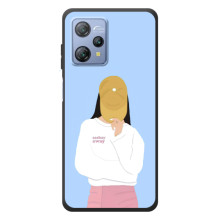 Силиконовый Чехол на Blackview A53 с картинкой Стильных Девушек – Желтая кепка