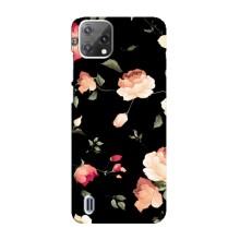 Чохли з квітами для Blackview A55 (VPrint) (Трояндочки)