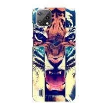 Чехлы с изображением разных животных для Blackview A55 (Яркий Тигр)