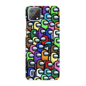 Чехол Амонг Ас для Blackview A55 (AlphaPrint)
