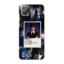 Чехлы Венсдей на Blackview A55 Уэнсдей (AlphaPrint) (коллаж Уэнздей)