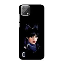 Чехлы Венсдей на Blackview A55 Уэнсдей (AlphaPrint) (серьезная Уэнздей)