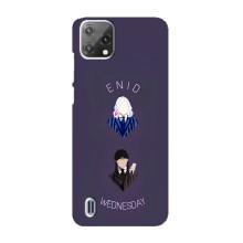 Чехлы Венсдей на Blackview A55 Уэнсдей (AlphaPrint) (Уэнздей и подруга)