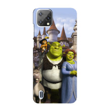 Чохол з мультфільмом Шрек на Blackview A55