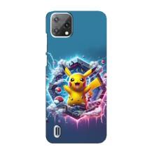 Чохол з Пікачу на Blackview A55 – Лого Пікачу