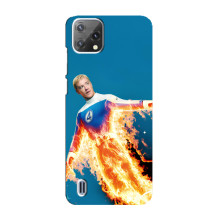 Чохол з принтом Фантастична четвірка для Blackview A55 – Людина-факел