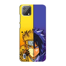 Купить Чехлы на телефон с принтом Anime для Блеквью А55 (Naruto Vs Sasuke)