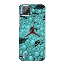Силиконовый Чехол Nike Air Jordan на Блеквью А55 – Джордан Найк