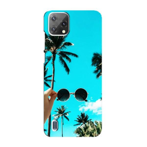Силиконовый чехол с КАРТИНКАМИ лето для Blackview A55 (AlphaPrint)