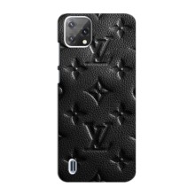 Текстурный Чехол Louis Vuitton для Блеквью А55 – Черный ЛВ