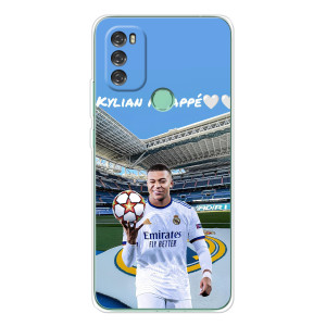 Чехол (TPU) с Футболистом на Blackview A70 Pro – Mbappe Real