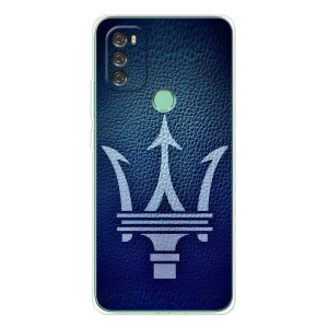 Чехлы с тематикой "Крутые машины" на Blackview A70 Pro (Лого Maserati)