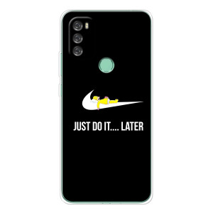 Чехол с логотипом Найк на Blackview A70 Pro – Nike just do it