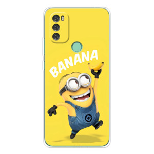 Мультяшный принт на Чехол для Блэквью А70 Про (Banana)