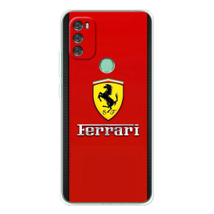 Силиконовый бампер с картинкой машины на Blackview A70 Pro – Ferrari Logo