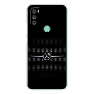 Силиконовый бампер с картинкой машины на Blackview A70 Pro – Mercedes