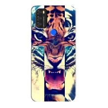 Чехлы с изображением разных животных для Blackview A70 (Яркий Тигр)