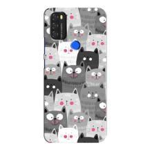 Чохли з Котиками для Blackview A70 (VPrint) (Мальовані котики)