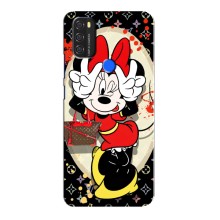 Чохол Disney Mouse Blackview A70 (PREMIUMPrint) (Мінні peace)