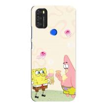 Чохол Губка Боб для Blackview А70 (Патрік і Боб)