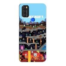 Чехол Майнкрафт на Blackview A70 (AlphaPrint) Minecraft