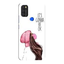 Чехол с печатью для Blackview A70 - (Мода) (AlphaPrint) (Коронавирус)