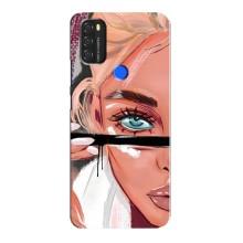 Чехол с печатью для Blackview A70 - (Мода) (AlphaPrint) (Макияж)