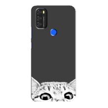 Чохол на Blackview А70 з Котиками (VPrint) (Виглядає котик)