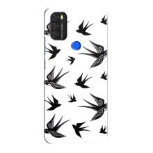 Чехол с птицами на Blackview A70 (VPrint)