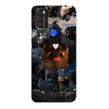 Чохол як приборкати дракона на Blackview A70 (Дракон колаж)