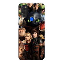 Чохол як приборкати дракона на Blackview A70 (Персонажі дракона)