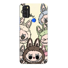 Чохол з Лабубу на Blackview A70 – Колаж Лабубу