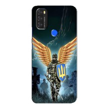 Чехол с украинским воином на Blackview A70
